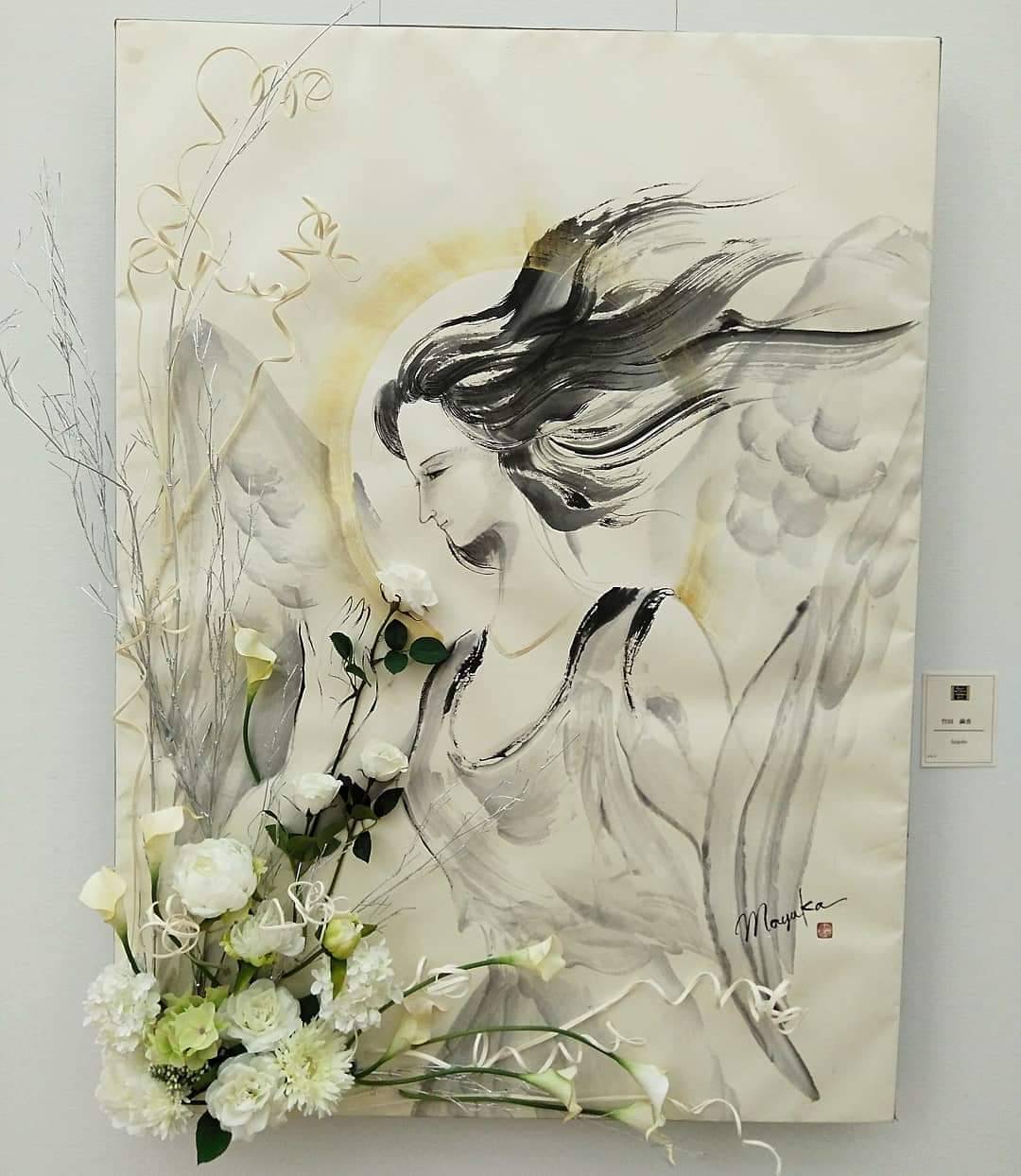 Angelo 墨絵画家 竹田繭香 Portfolio Website
